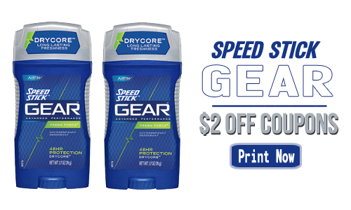 speed stick gear coupon