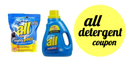 all laundry detergent coupon