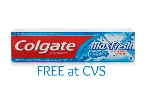 free toothpaste at cvs