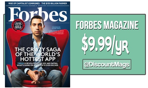forbes magazine subscription deal