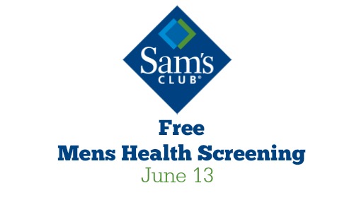 free mens health screening