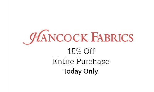 hancock fabrics coupon