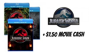 jurassic park blu rays