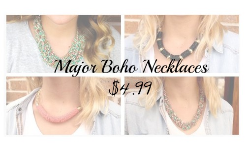 major boho necklaces