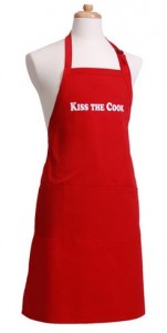 mens kiss the cook apron