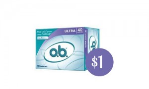 ob tampons coupon