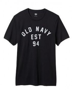 old navy tee