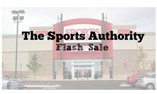 sports authority flash sale