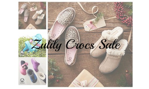 zulily crocs sale