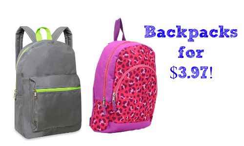 Walmart Deal: Back to School Backpacks, $3.97 :: Southern Savers