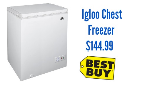 igloo chest freezer