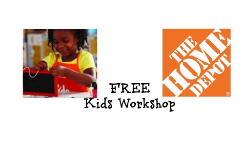 free home depot kids workshop