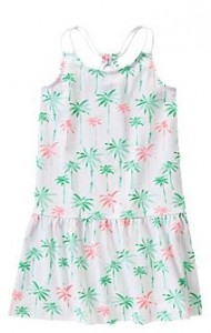 palm trees dress