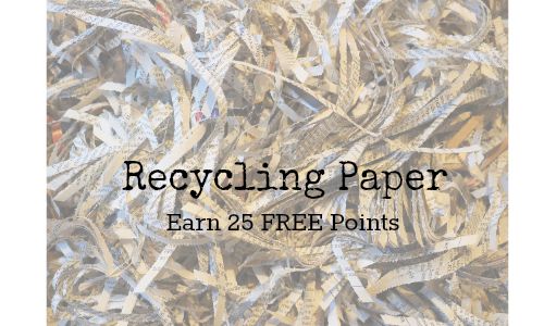 recyclebank rewards paper