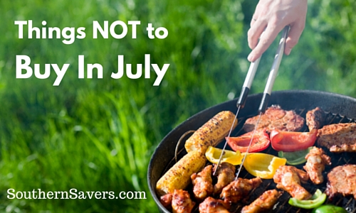 10 Things Not to Buy in July