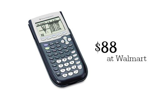 TI 84 graphing calculator