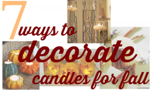 decorate candles