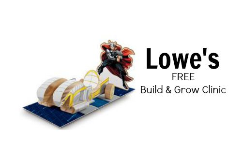lowe's build and grow clinic thor