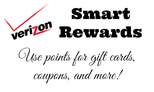 What rewards are included in Verizon's reward points program?