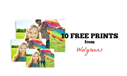 walgreens photo code 10 free prints
