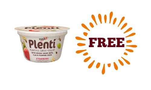 free plenti yogurt