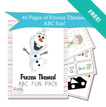 frozen theme packet