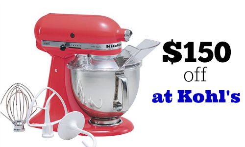 kitchen aid mixer $199