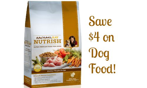 4 Off Rachael Ray Nutrish Dog Food! Southern Savers