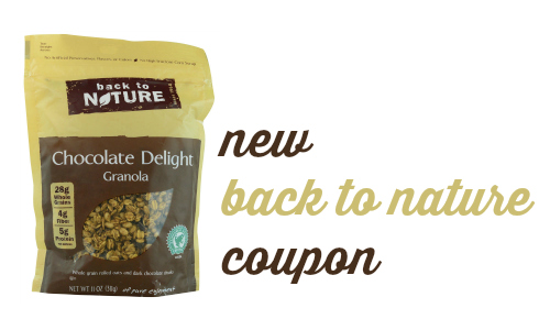back to nature coupon