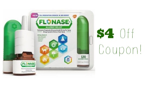  4 Off Flonase Coupon More Top Coupons Southern Savers