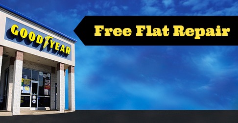 free flat tire repair
