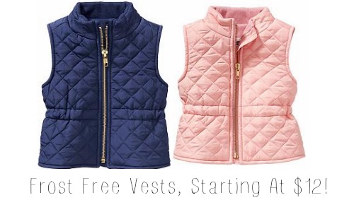 frost free vests