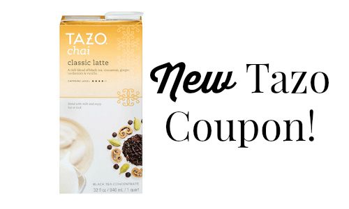 tazo coupon