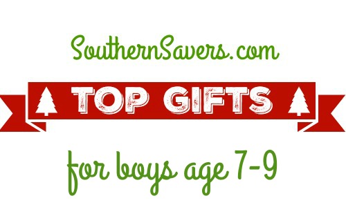 Before you start your Christmas shopping, check out the top deals for boys age 7-9.