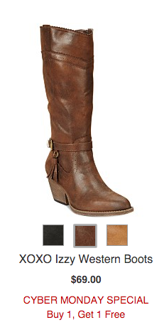BOGO Boots at Macy&#39;s - Cyber Monday Sale :: Southern Savers