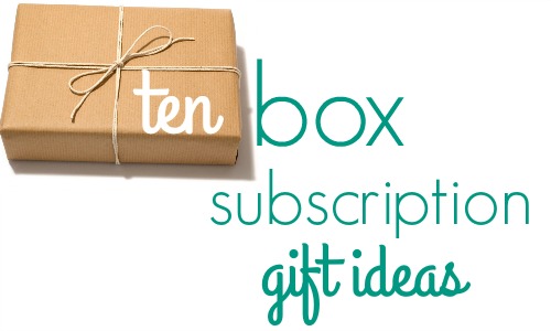 box subscription gift ideas