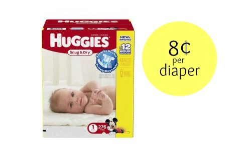 huggies snug & dry diapers