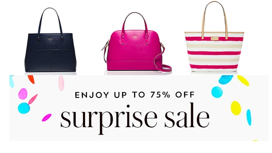 Kate Spade Surprise Sale: Up to 75% off! :: Southern Savers