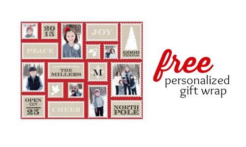 personalized gift wrap