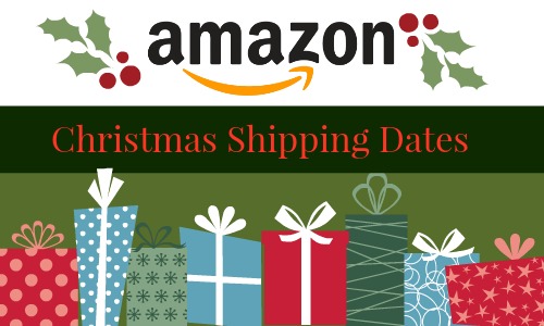 Amazon Christmas Shipping Dates