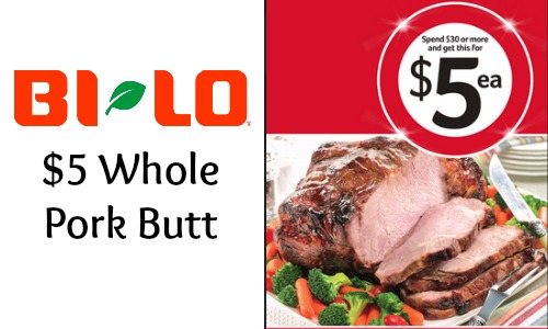Bi-Lo Whole Pork Butt