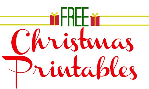 FREE Christmas Printables to use as gifts this year!