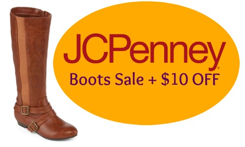 jcpenney boot deal
