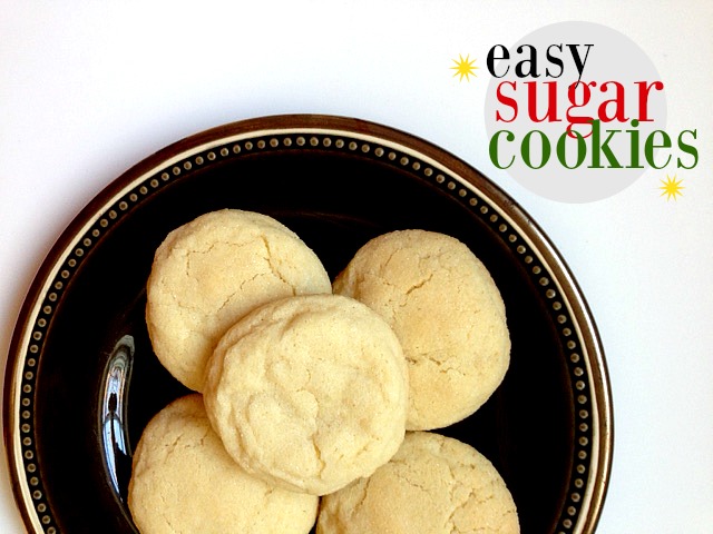 easy sugar cookies