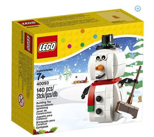 lego snowman
