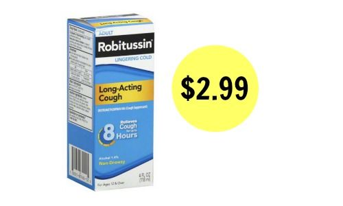 robitussin coupon