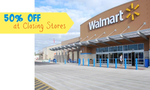 WalMart Offering Up to 50% off at Closing Stores ...