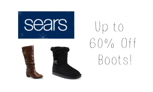 sears boot sale