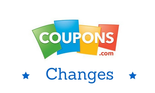 coupons.com changes