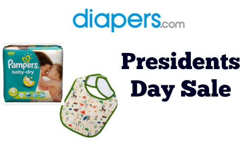 Diapers.com Presidents Day Sale